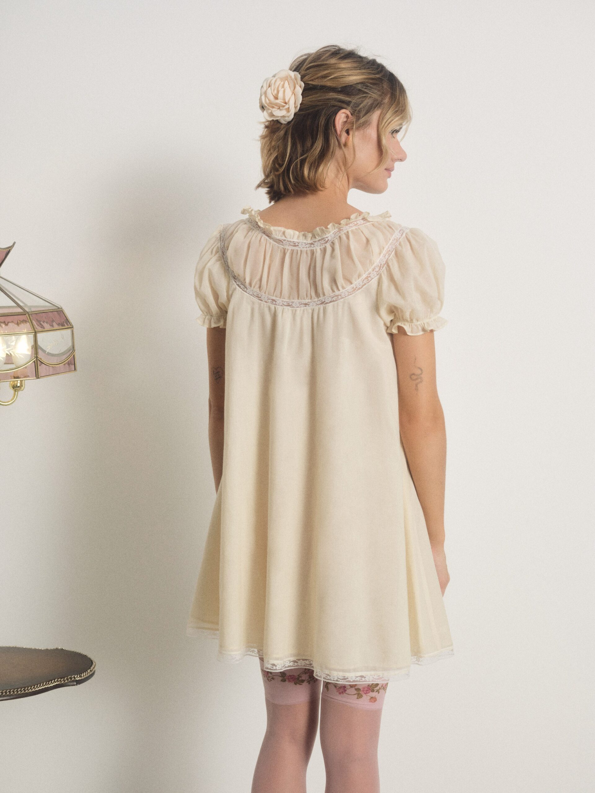 MNFO041026035745258_3 For Love & Lemons Lisa Slip Dress - Image 3