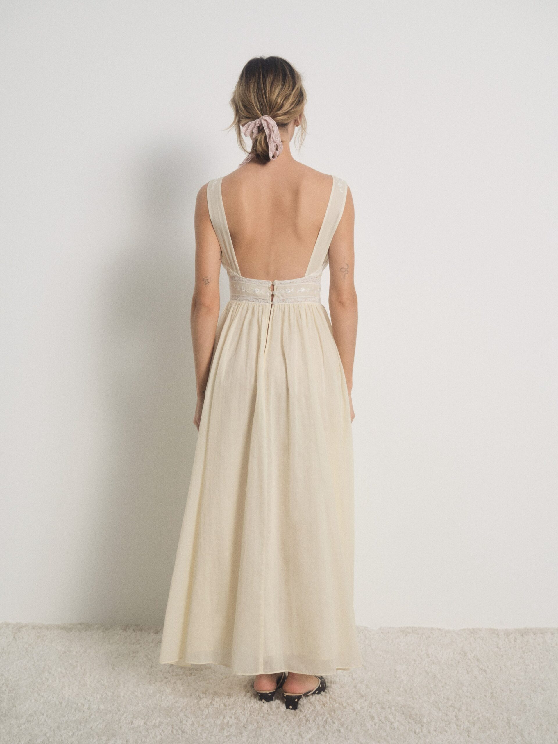 MNFO041026035745260_3 For Love & Lemons Lisa Maxi Slip Dress - Image 3