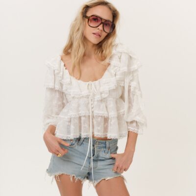 For Love & Lemons Lilou Top - Image 1