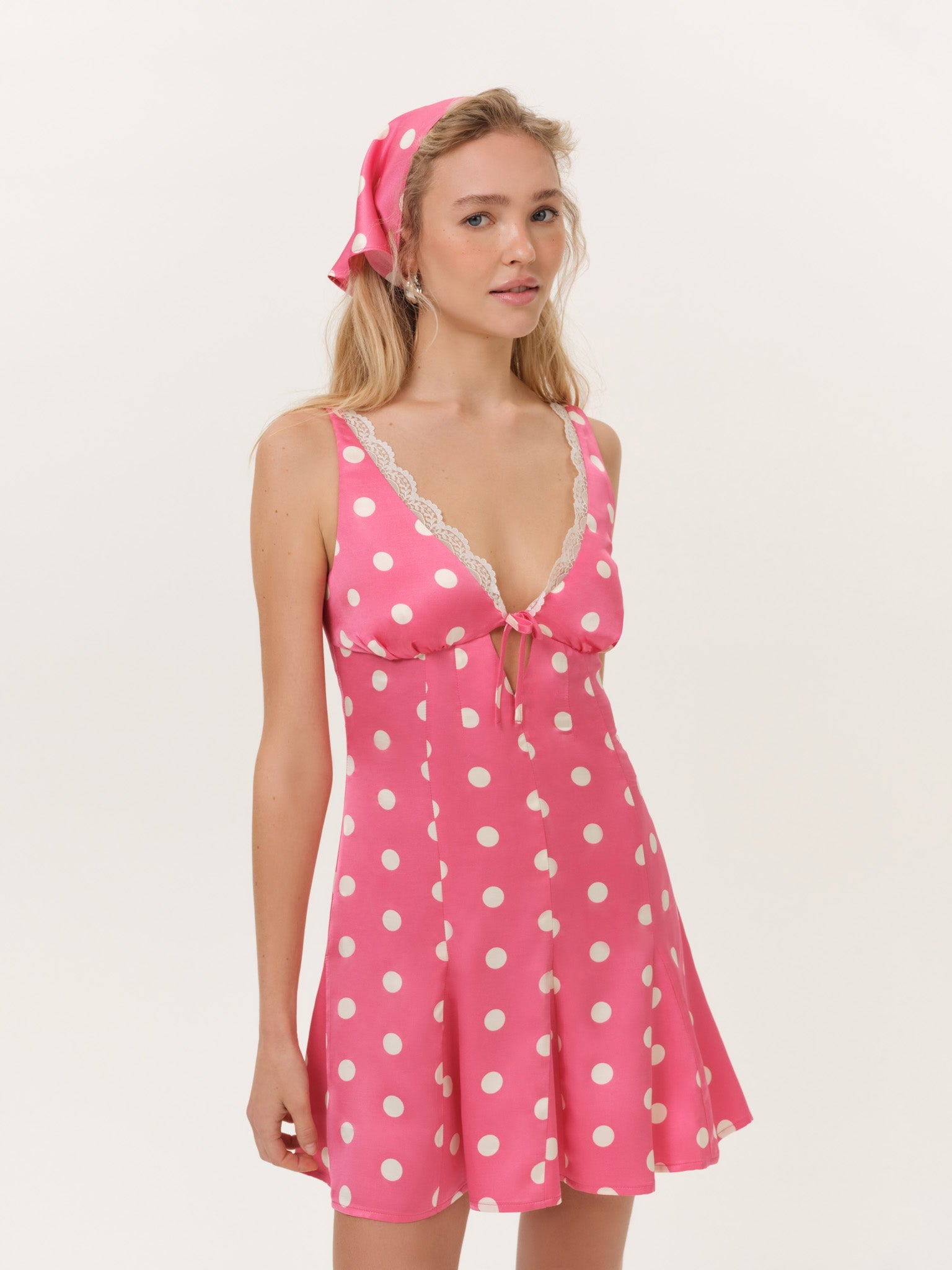 For Love & Lemons Lillian Mini Dress - Image 1