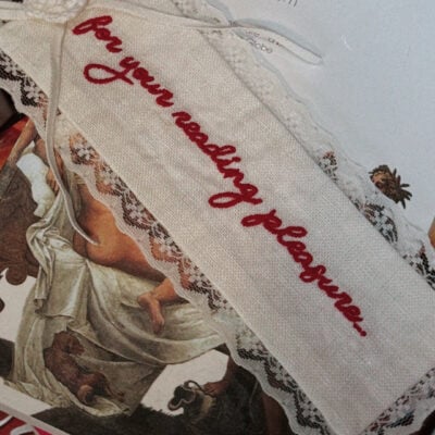 For Love & Lemons Library to Lingerie Bag and Bookmark - Image 2