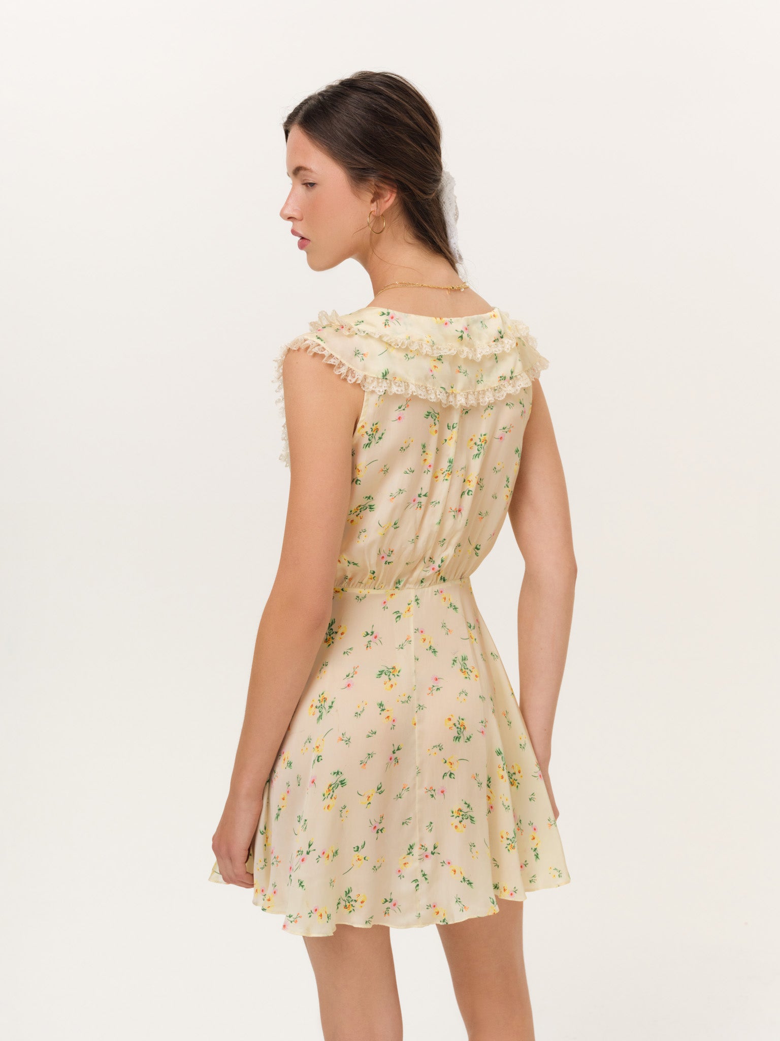 MNFO041026035745267_3 For Love & Lemons Liam Floral Mini Dress - Image 3