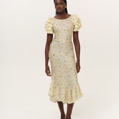 For Love & Lemons Liam Floral Maxi Dress - Image 1