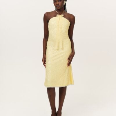 For Love & Lemons Lela Sequin Midi Dress - Image 1