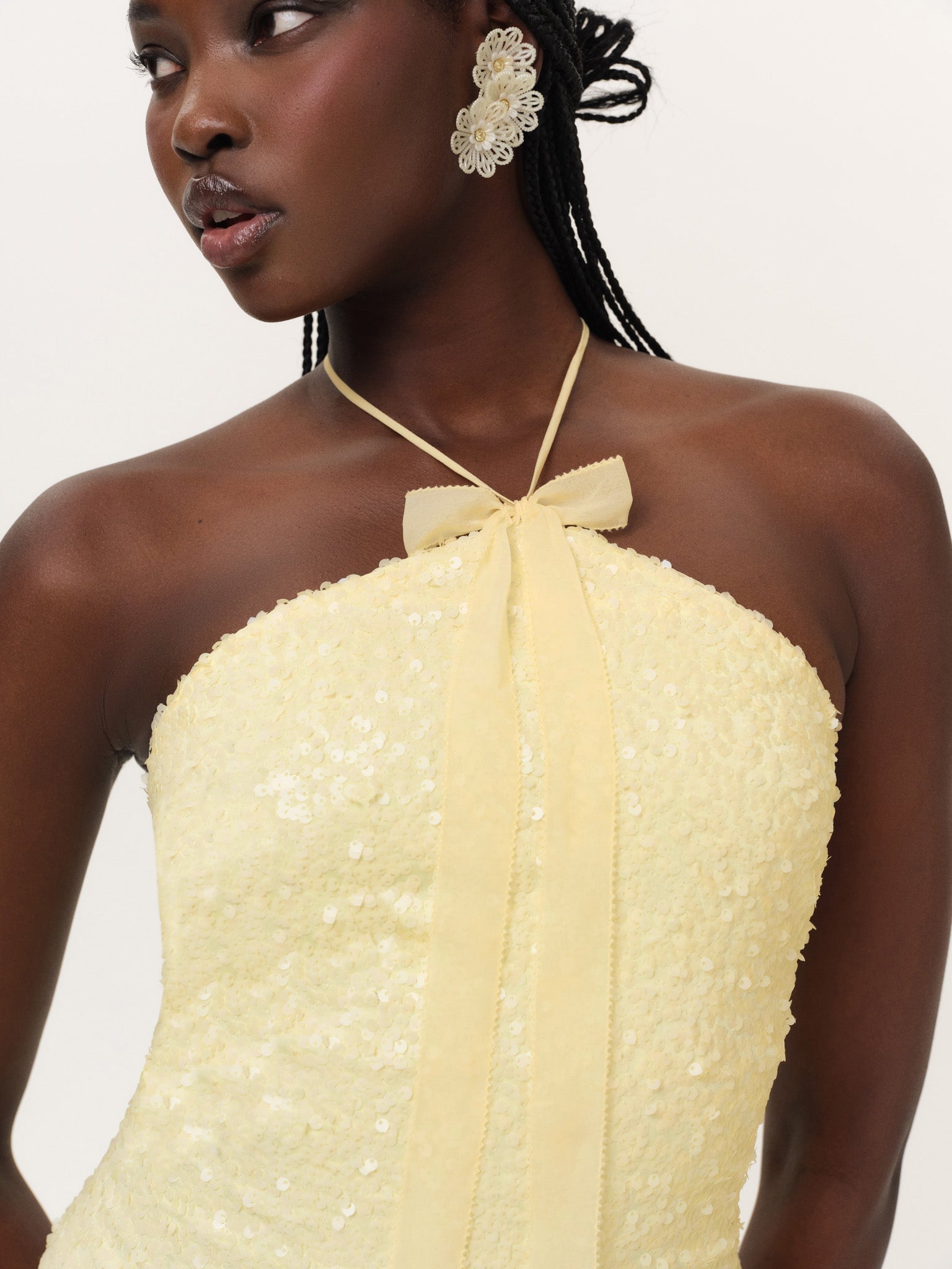 MNFO041026035745274_2 For Love & Lemons Lela Sequin Midi Dress - Image 2