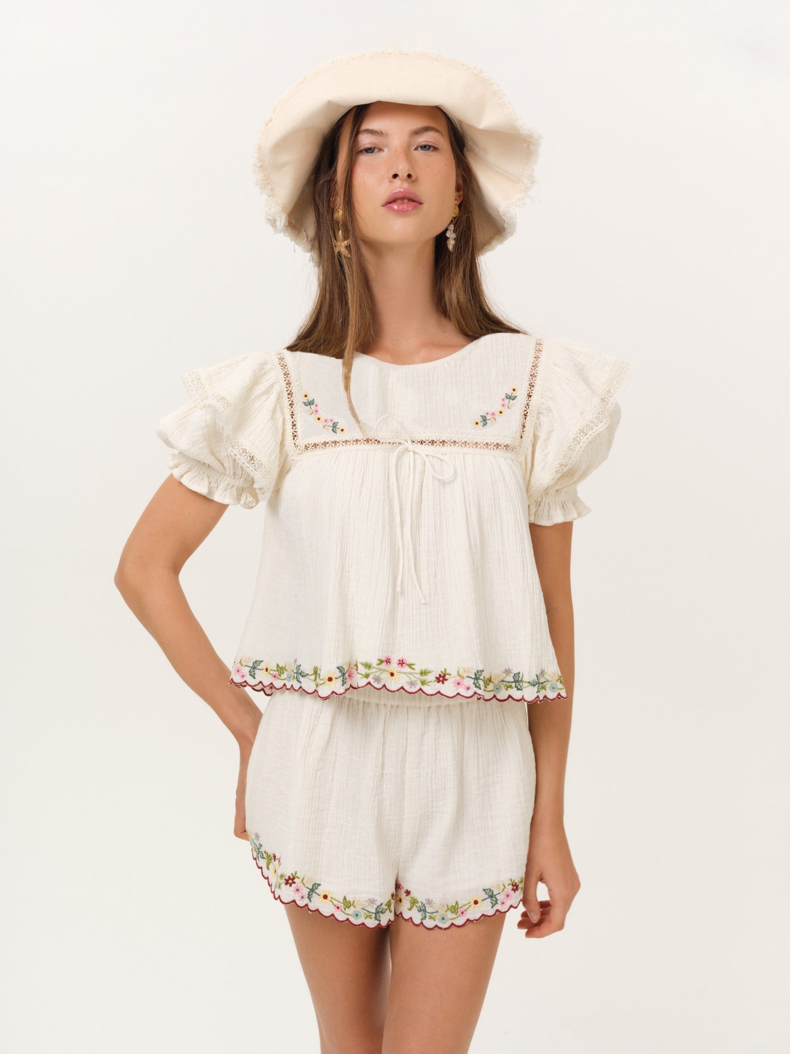 For Love & Lemons Leah Shorts - Image 1