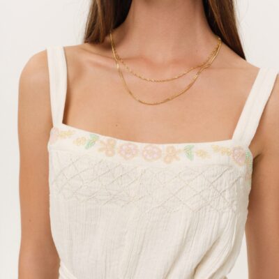 For Love & Lemons Leah Romper - Image 2