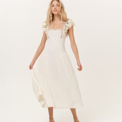 For Love & Lemons Leah Midi Dress - Image 1