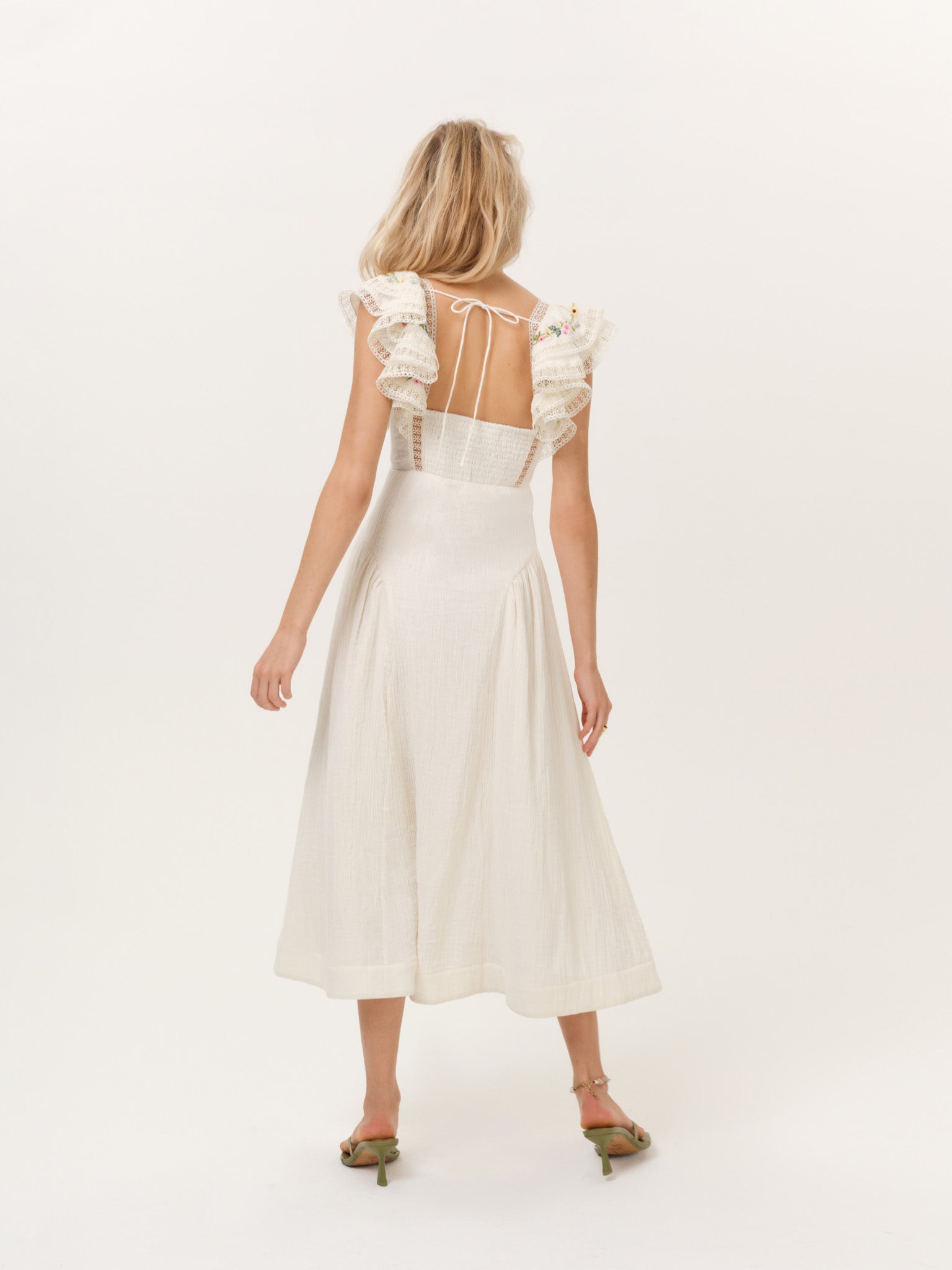 MNFO041026035745279_3 For Love & Lemons Leah Midi Dress - Image 3