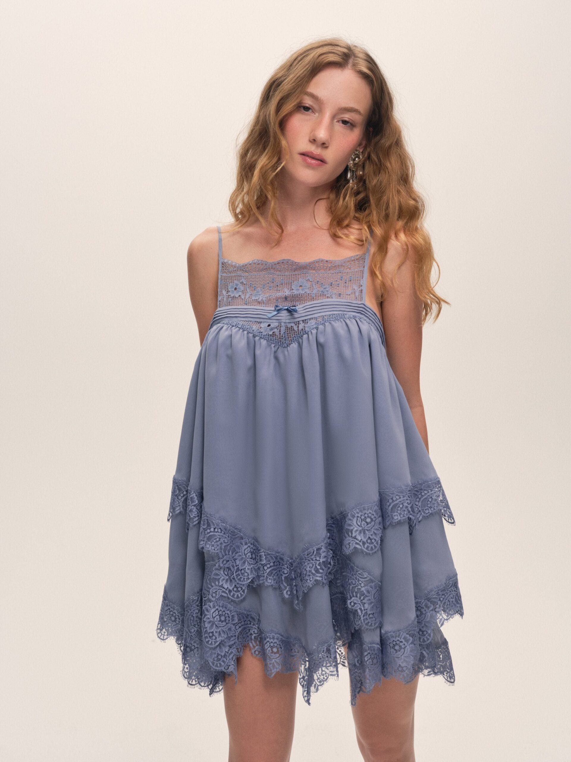For Love & Lemons Layla Mini Dress - Image 1