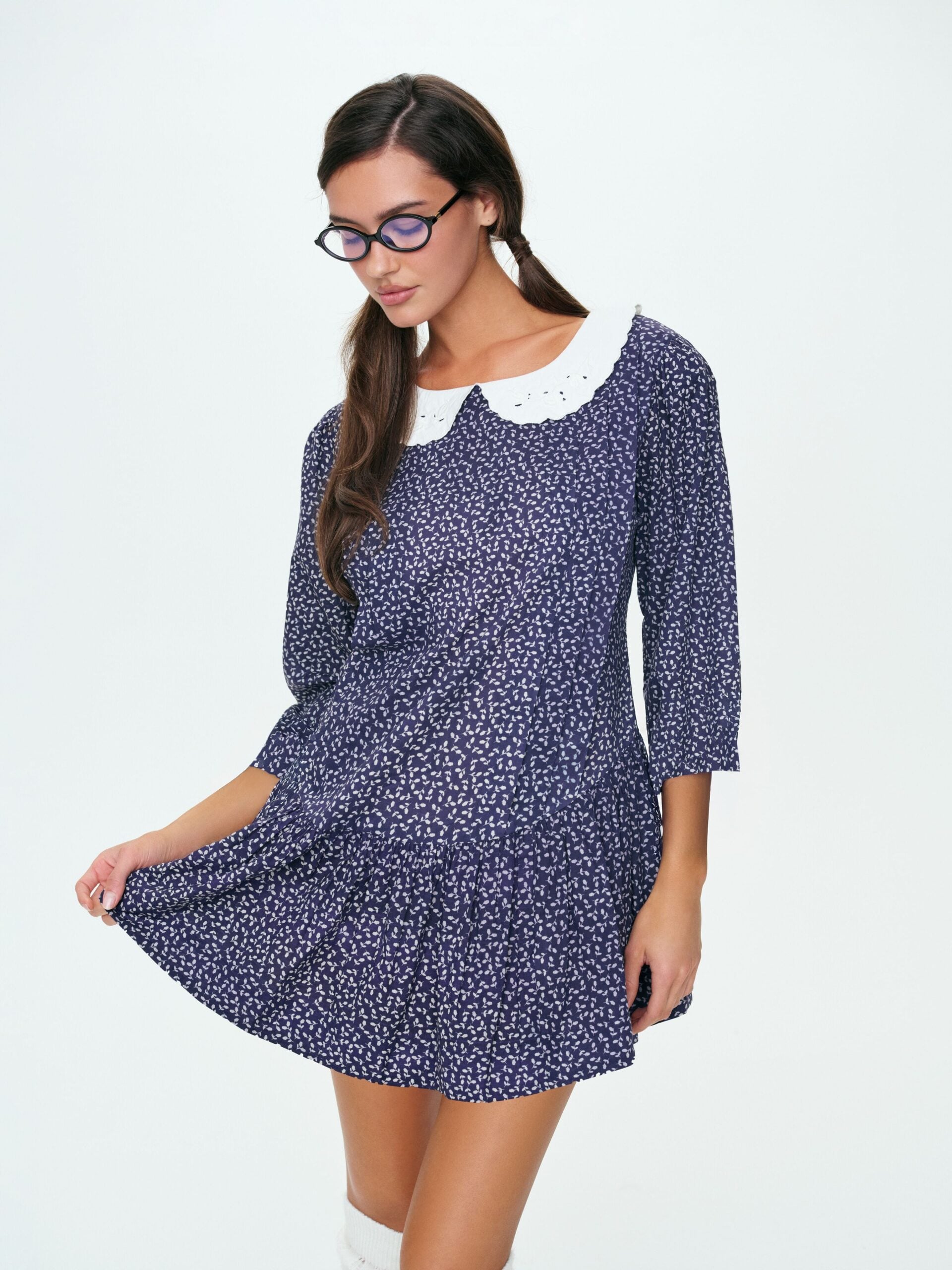 For Love & Lemons Lara Ann Ditsy Mini Dress - Image 1