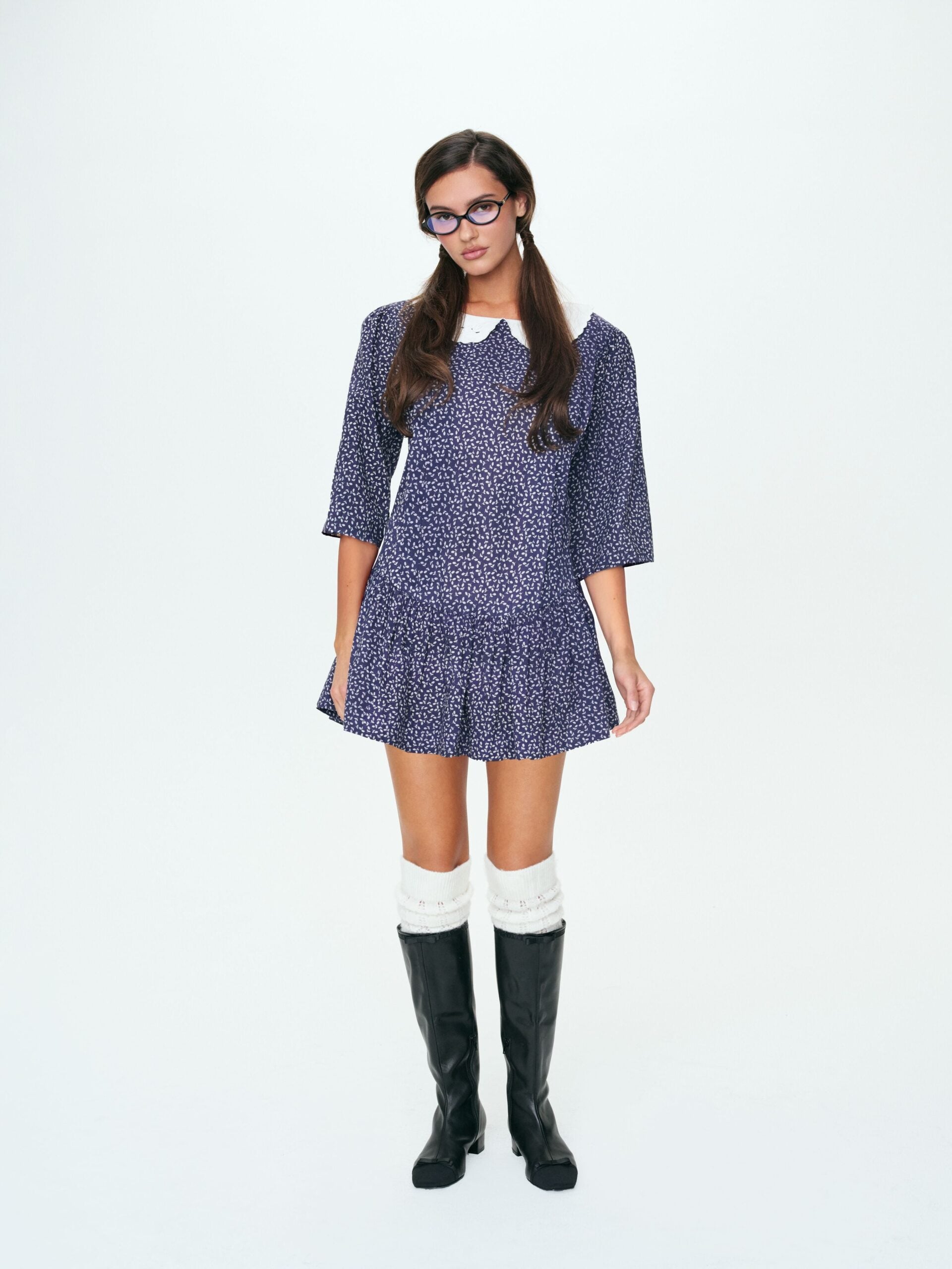 For Love & Lemons Lara Ann Ditsy Mini Dress - Image 3