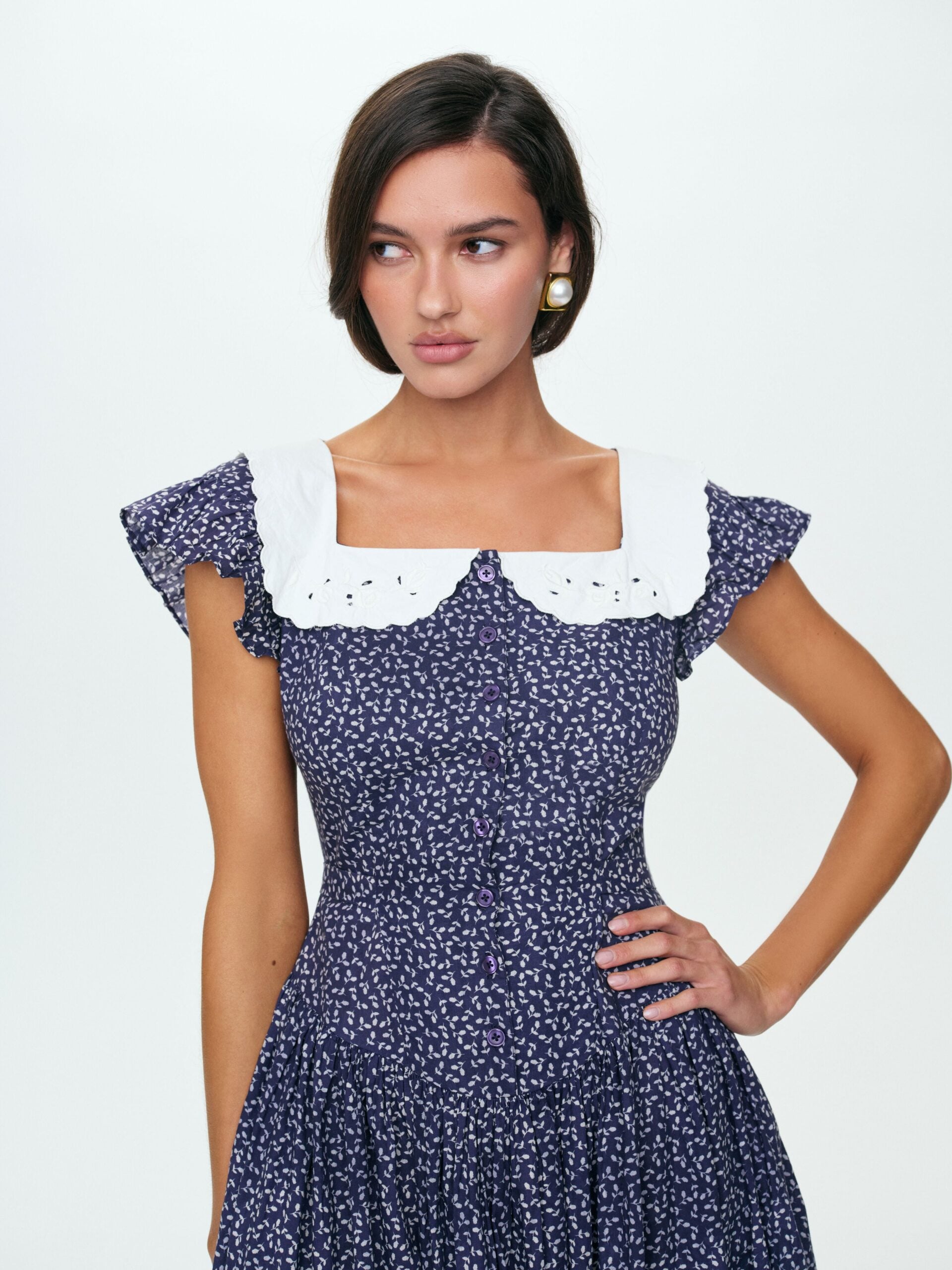 MNFO041026035745296_2 For Love & Lemons Lara Ann Ditsy Midi Dress - Image 2