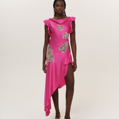 For Love & Lemons Lani Asymmetrical Dress - Image 1