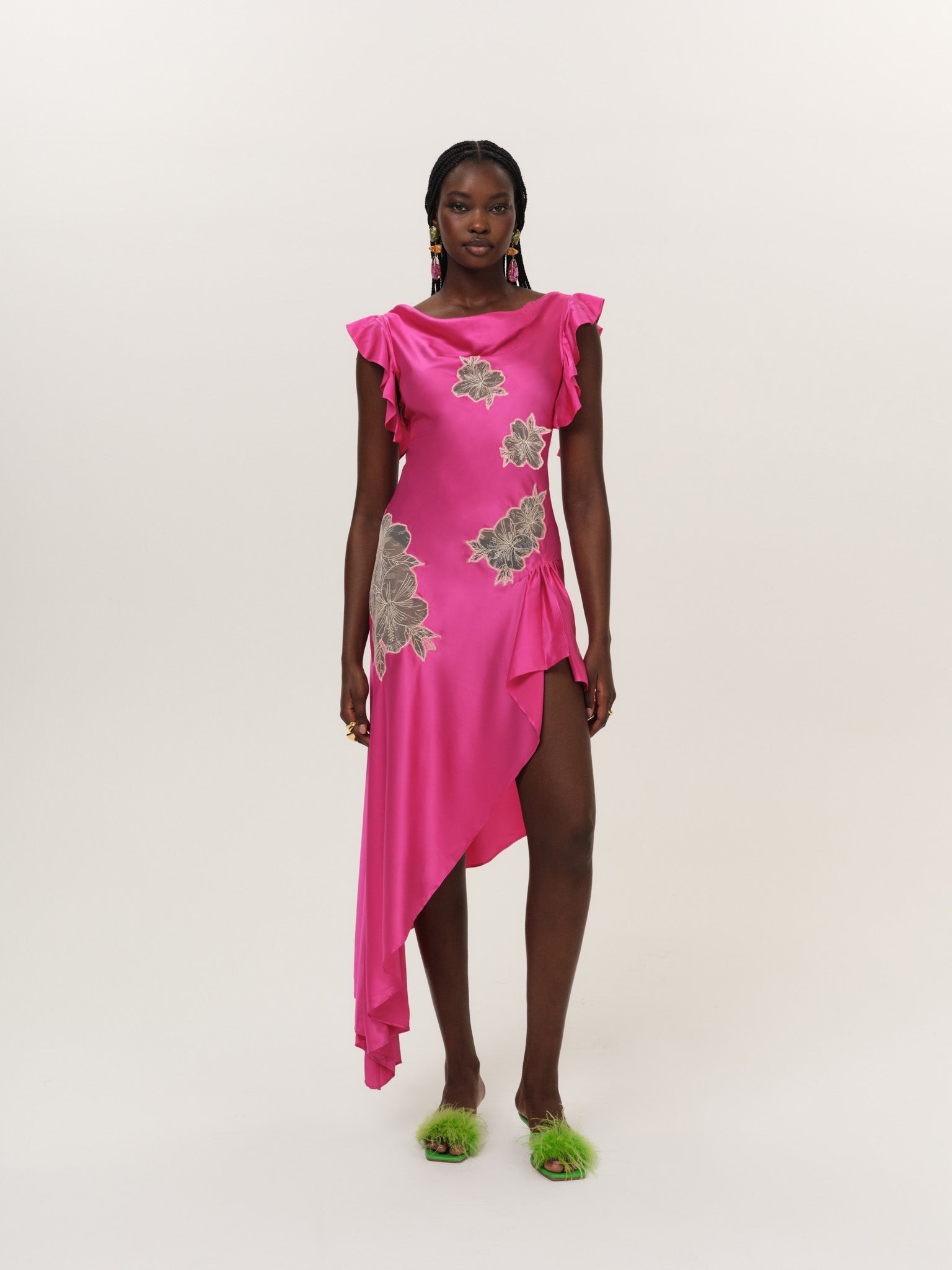 For Love & Lemons Lani Asymmetrical Dress - Image 1