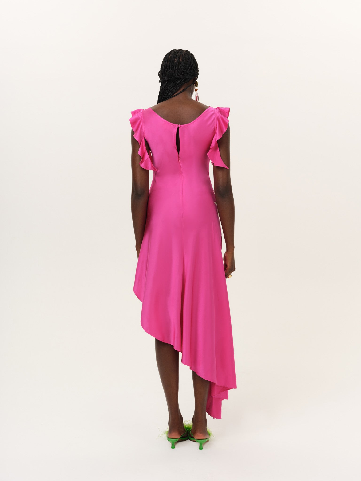 For Love & Lemons Lani Asymmetrical Dress - Image 2