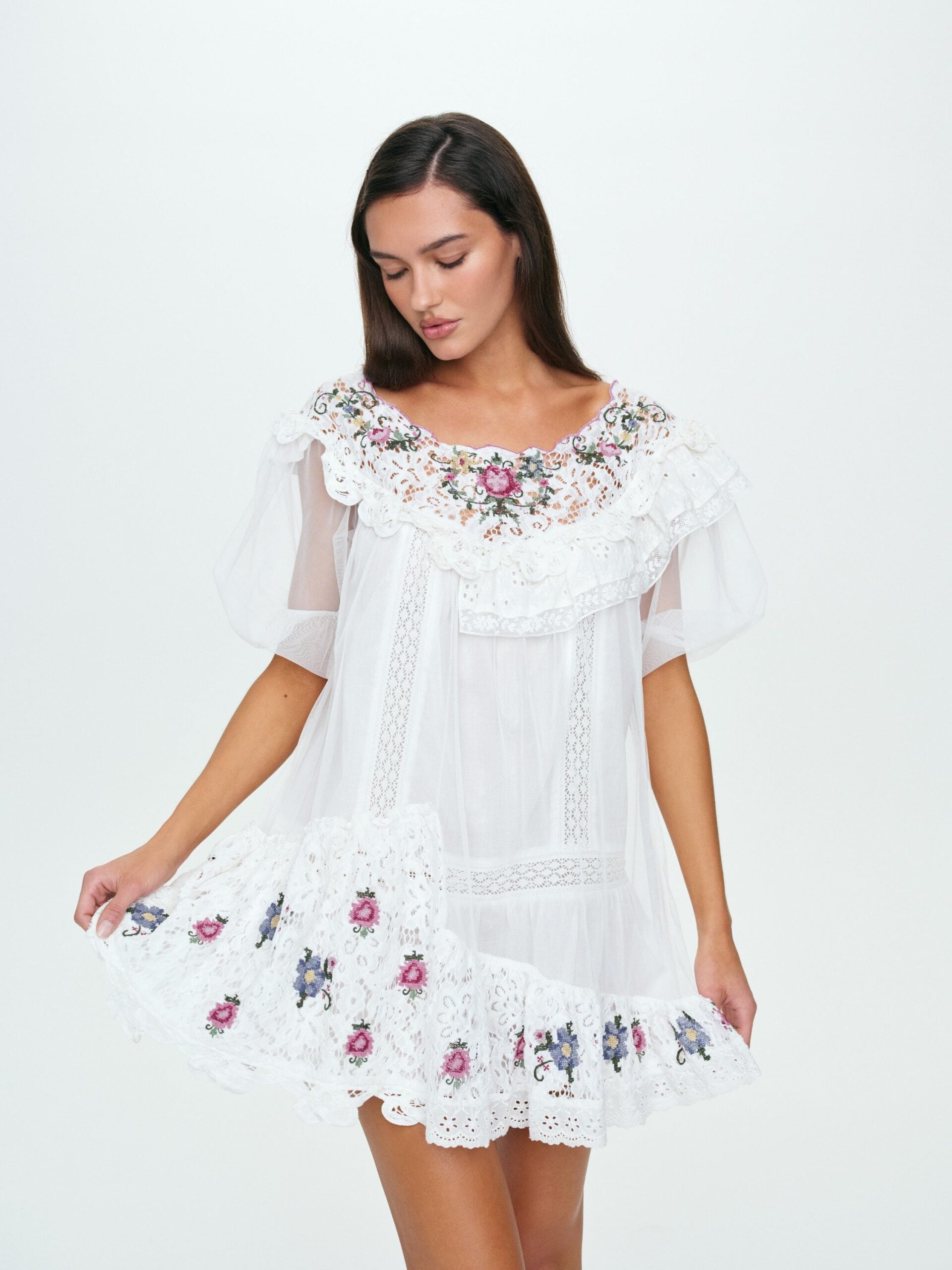 For Love & Lemons Kelly Mini Dress - Image 1