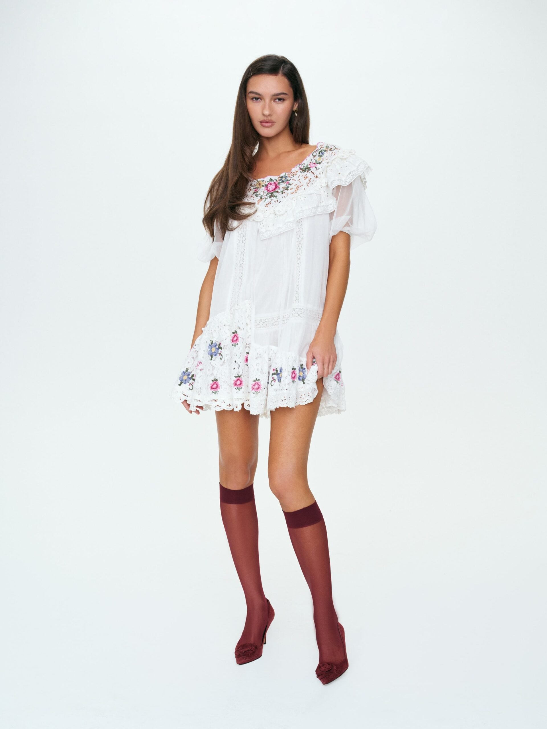MNFO041026035745307_2 For Love & Lemons Kelly Mini Dress - Image 2