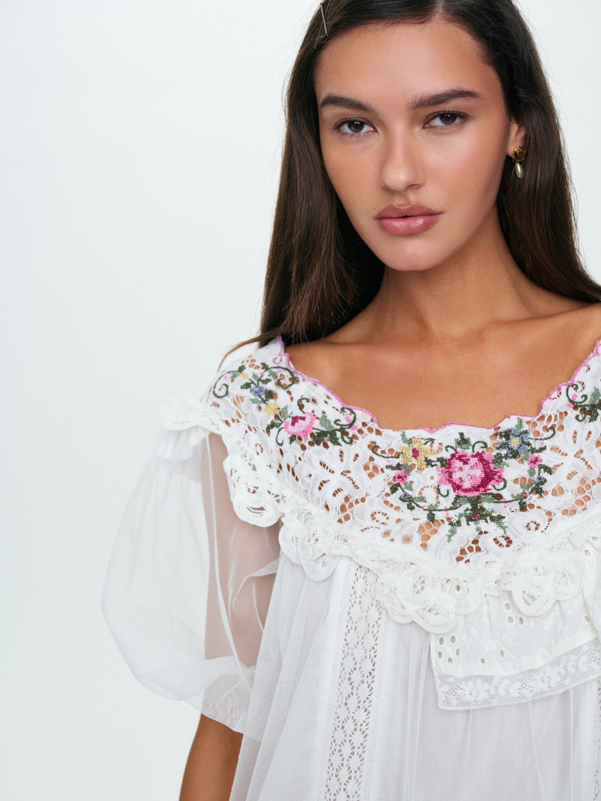MNFO041026035745307_3 For Love & Lemons Kelly Mini Dress - Image 3