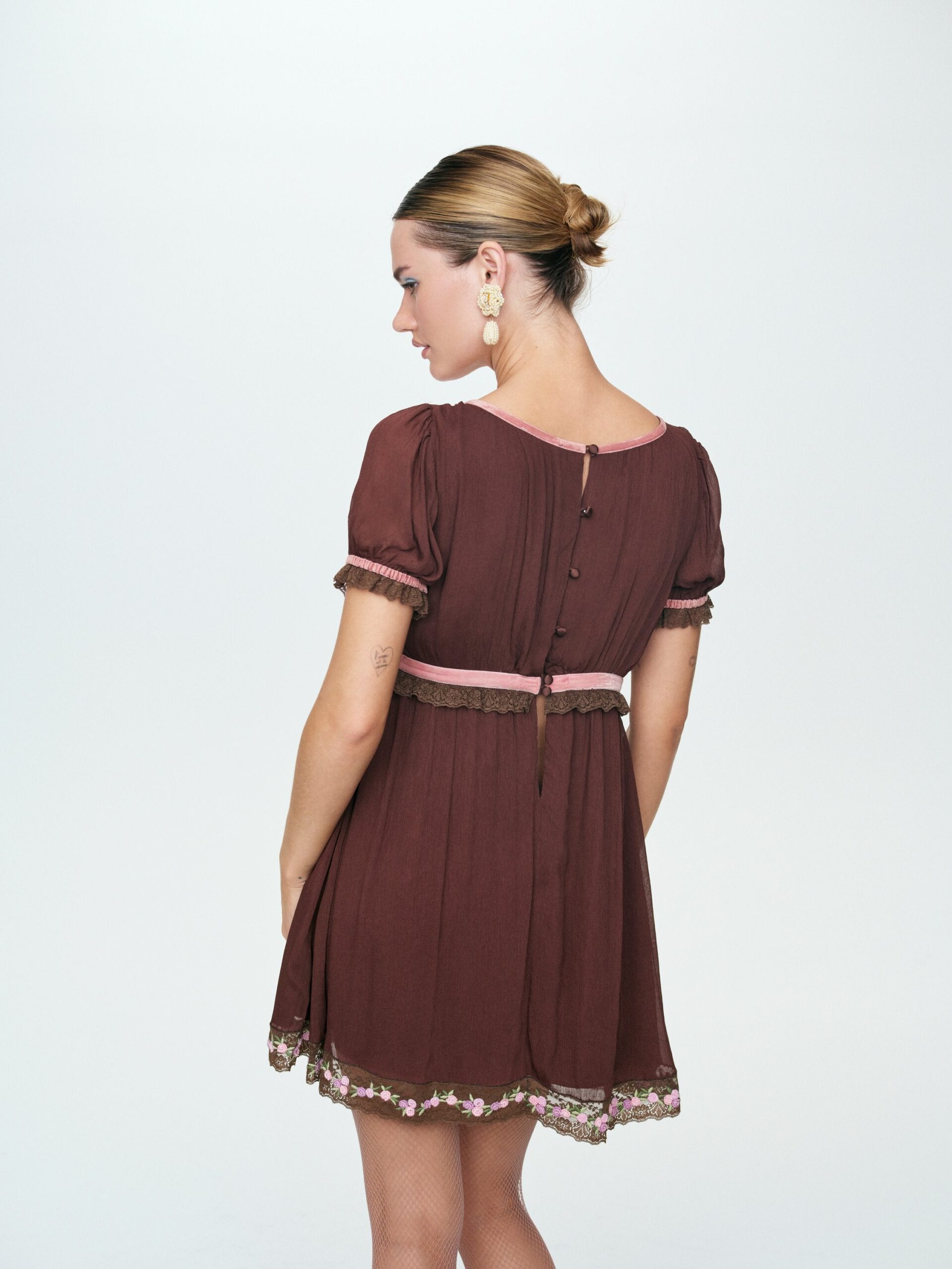 MNFO041026035745310_2 For Love & Lemons Katelyn Mini Dress - Image 2