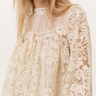 For Love & Lemons Kaia Corded Mini Dress - Image 2