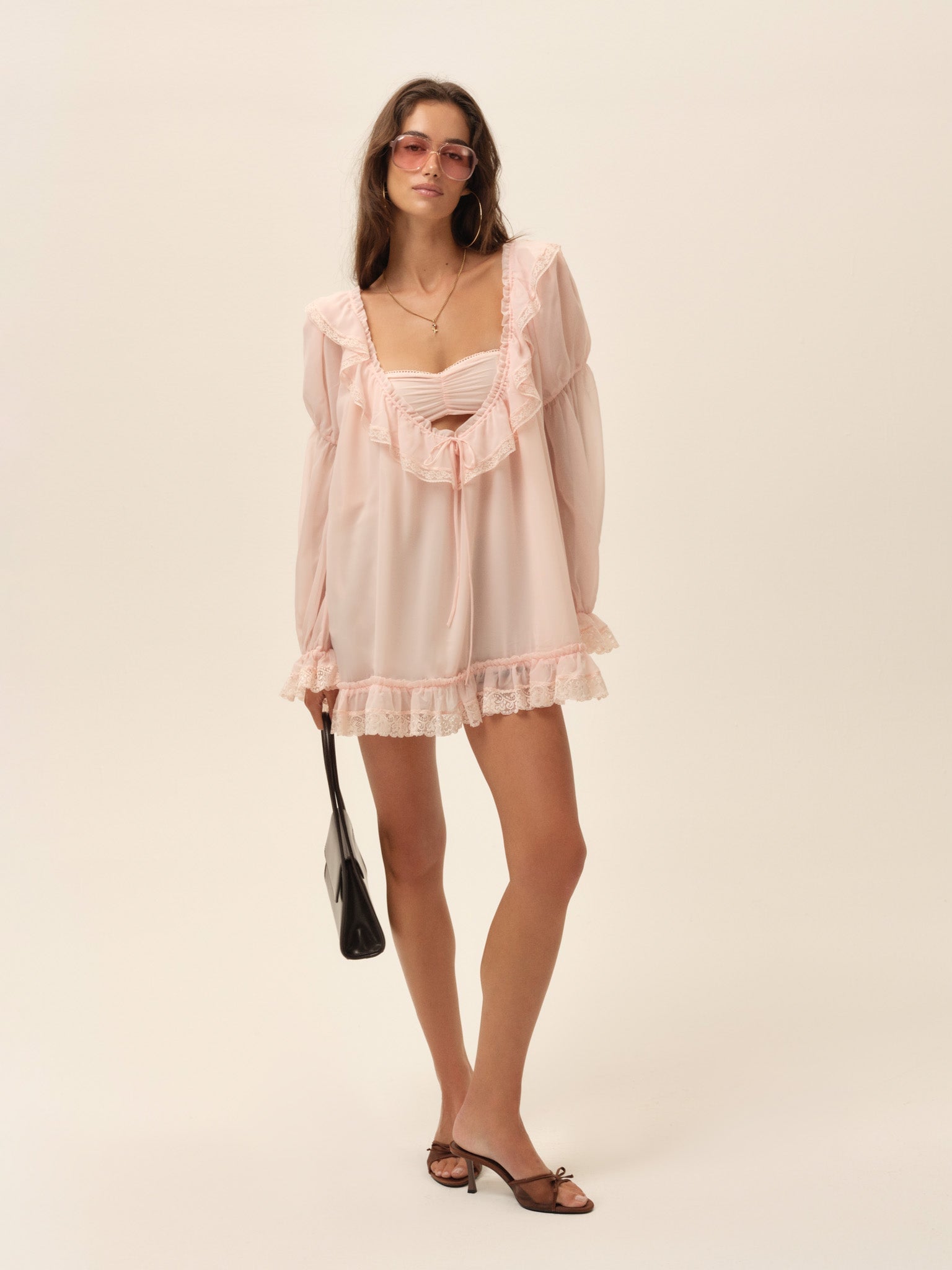 For Love & Lemons Juniper Mini Dress - Image 1