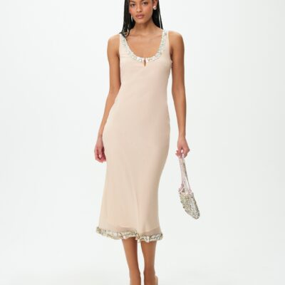For Love & Lemons Joanne Midi Dress - Image 1