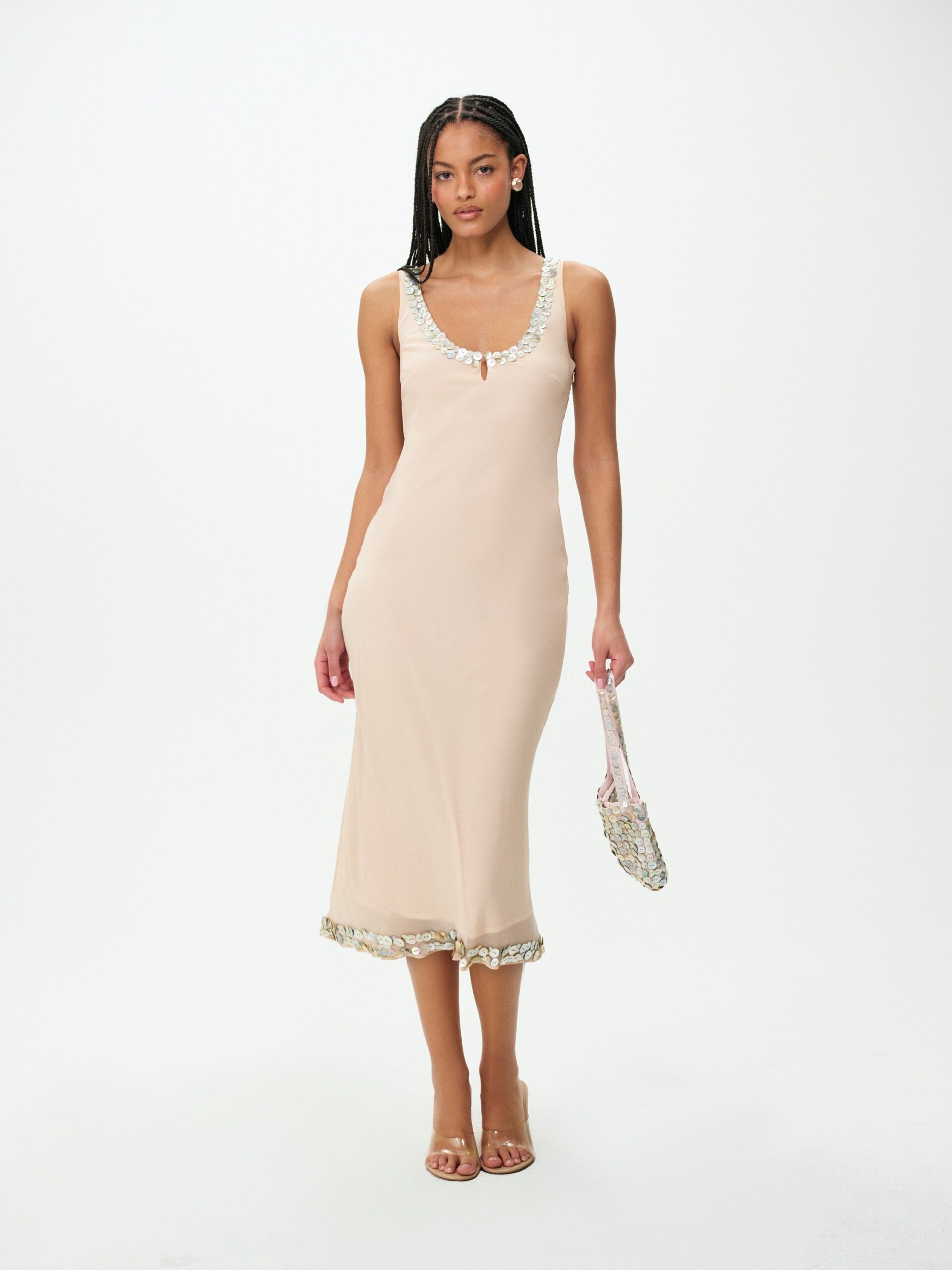 For Love & Lemons Joanne Midi Dress - Image 1
