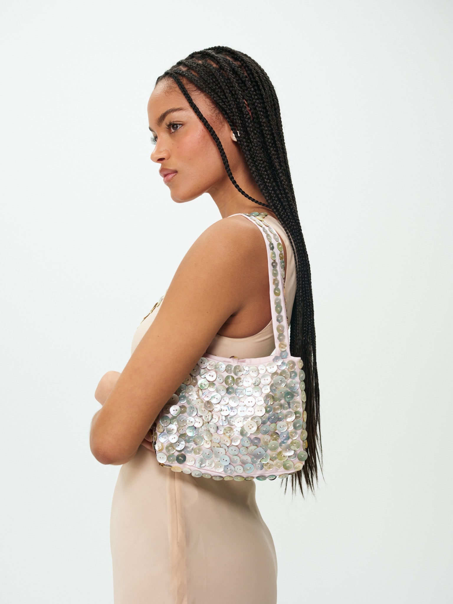For Love & Lemons Joanne Button Bag - Image 1