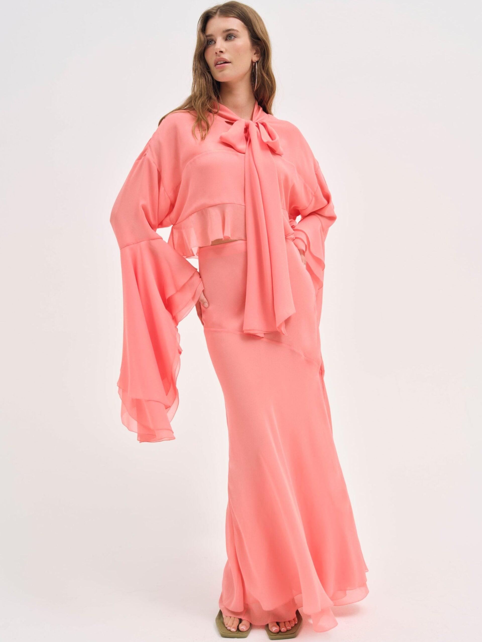 For Love & Lemons Joana Maxi Skirt - Image 1
