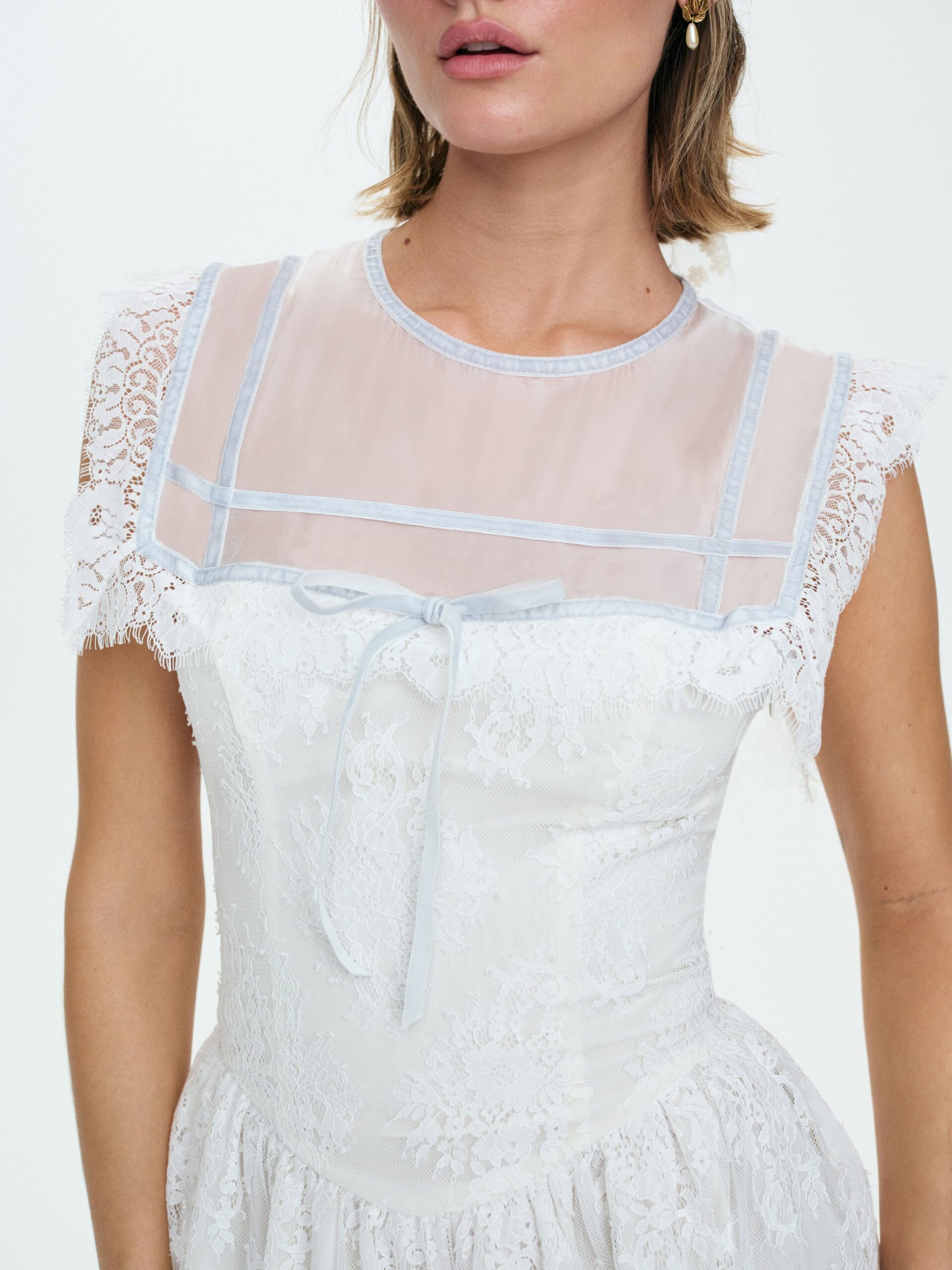 MNFO041026035745336_2 For Love & Lemons Jessie Mini Dress - Image 2
