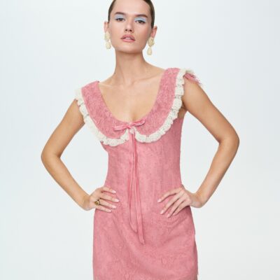For Love & Lemons Ivy Lace Mini Dress - Image 1