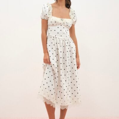 For Love & Lemons Ines Midi Dress - Image 1