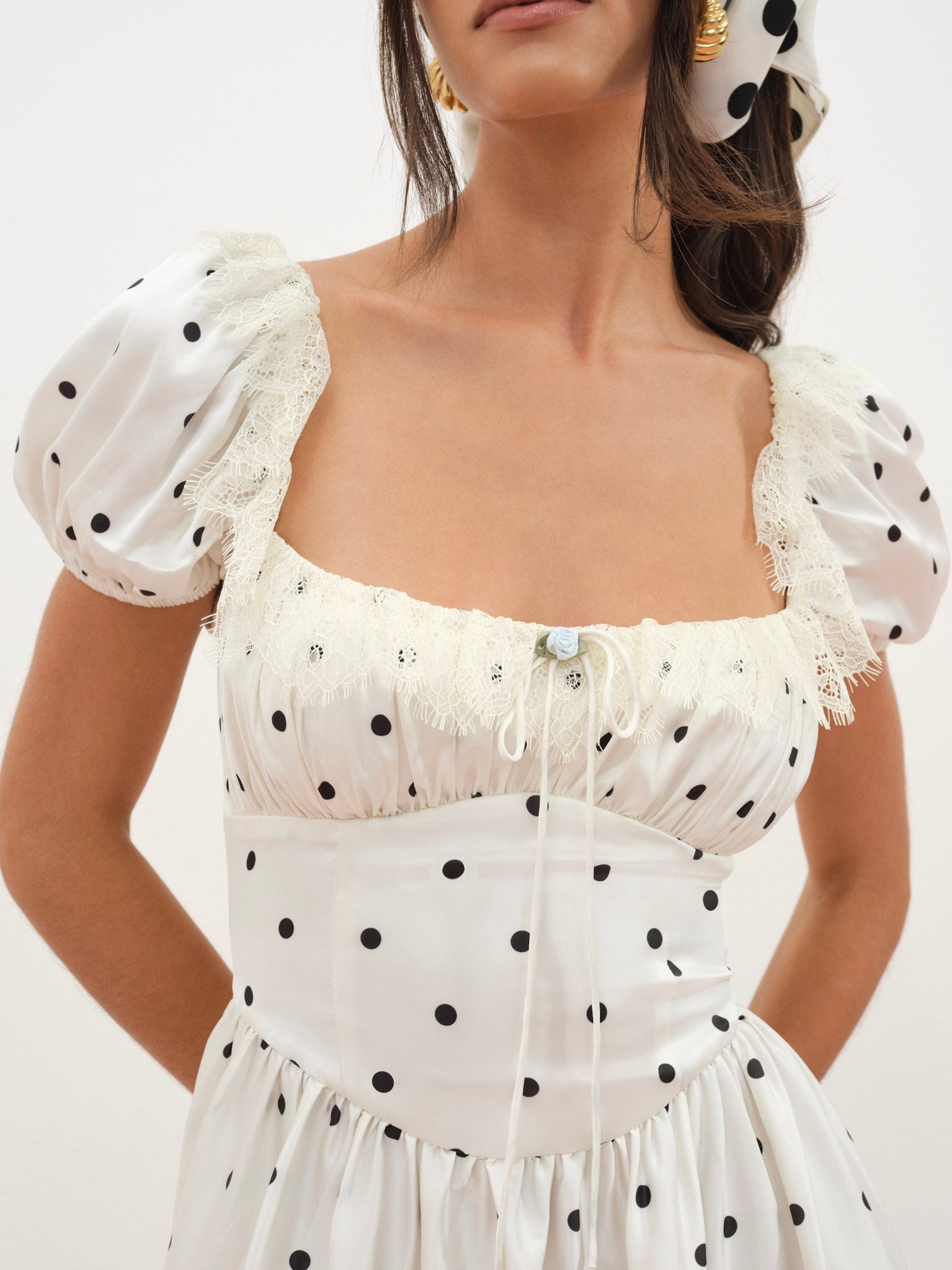 MNFO041026035745345_3 For Love & Lemons Ines Midi Dress - Image 3