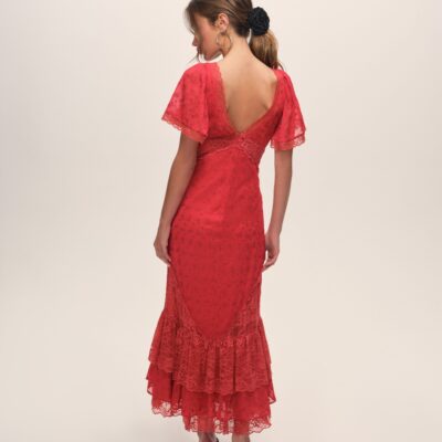 For Love & Lemons Hamptons Eyelet Maxi Dress - Image 2