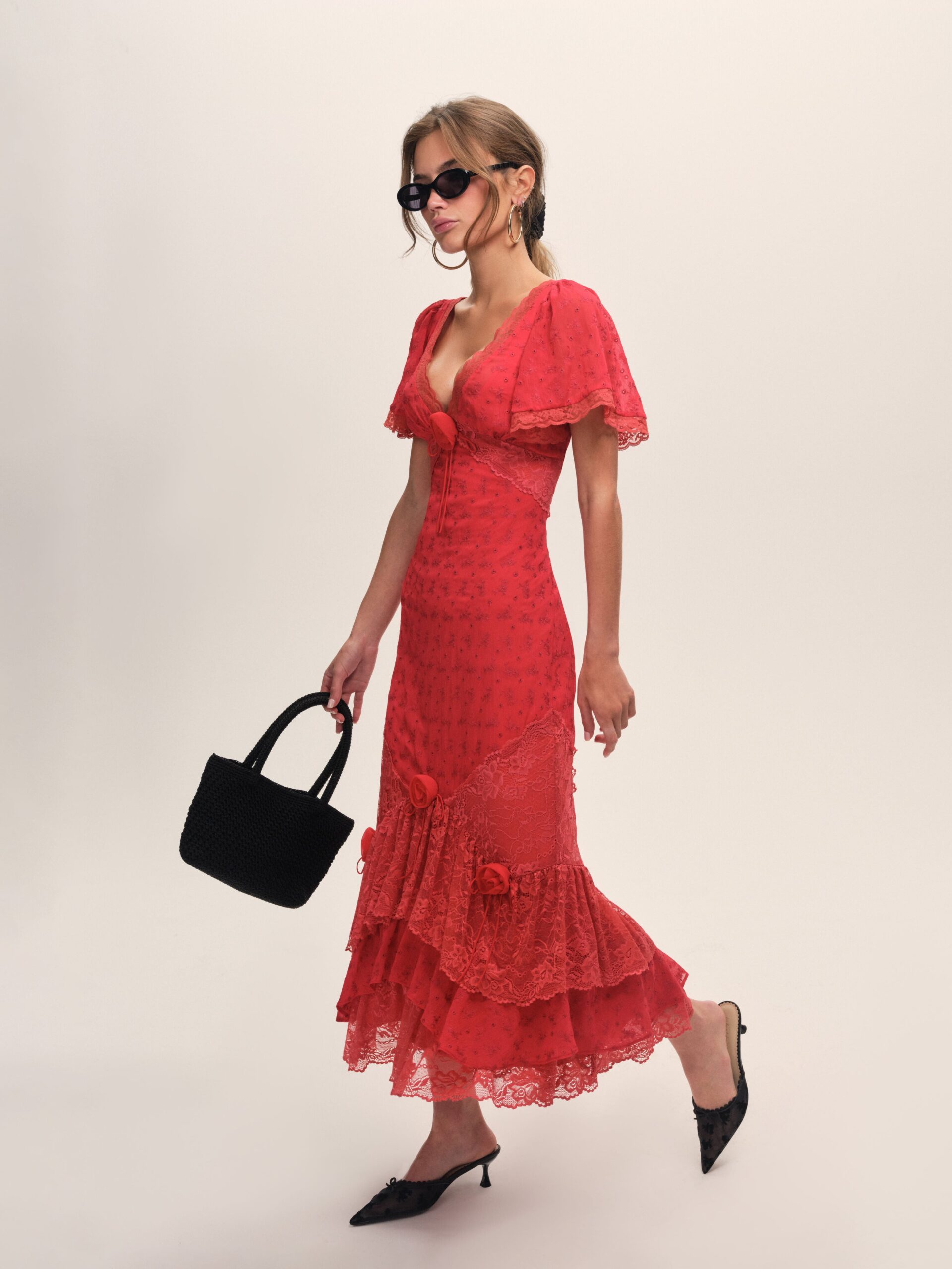 MNFO041026035745354_3 For Love & Lemons Hamptons Eyelet Maxi Dress - Image 3