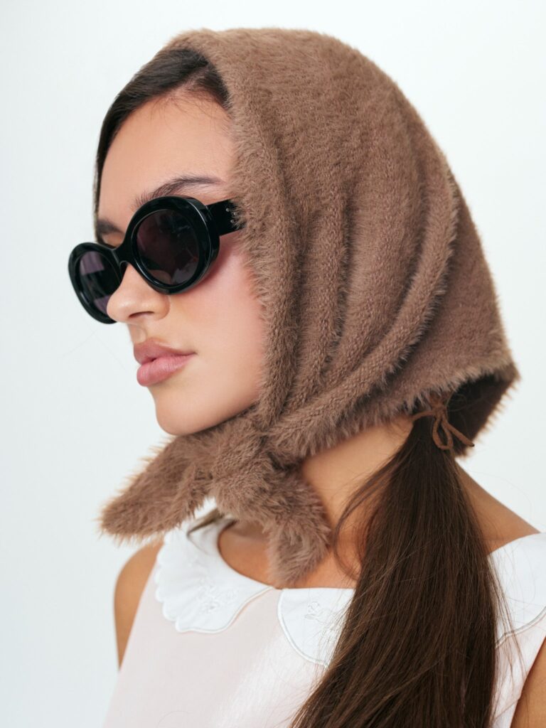 For Love & Lemons Haley Knit Headscarf - Image 1