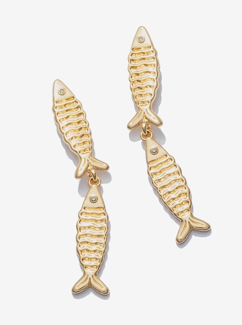 For Love & Lemons Gone Fishing Earrings - Image 1
