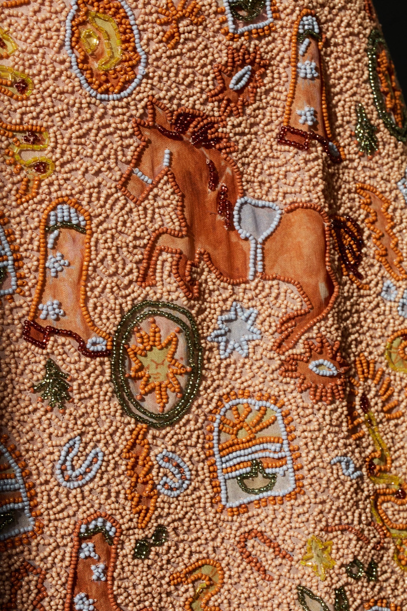 MNFO041026035745367_3 For Love & Lemons Giddy Up Beaded Mini Dress - Image 3