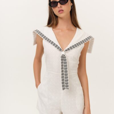 For Love & Lemons Frannie Romper - Image 1