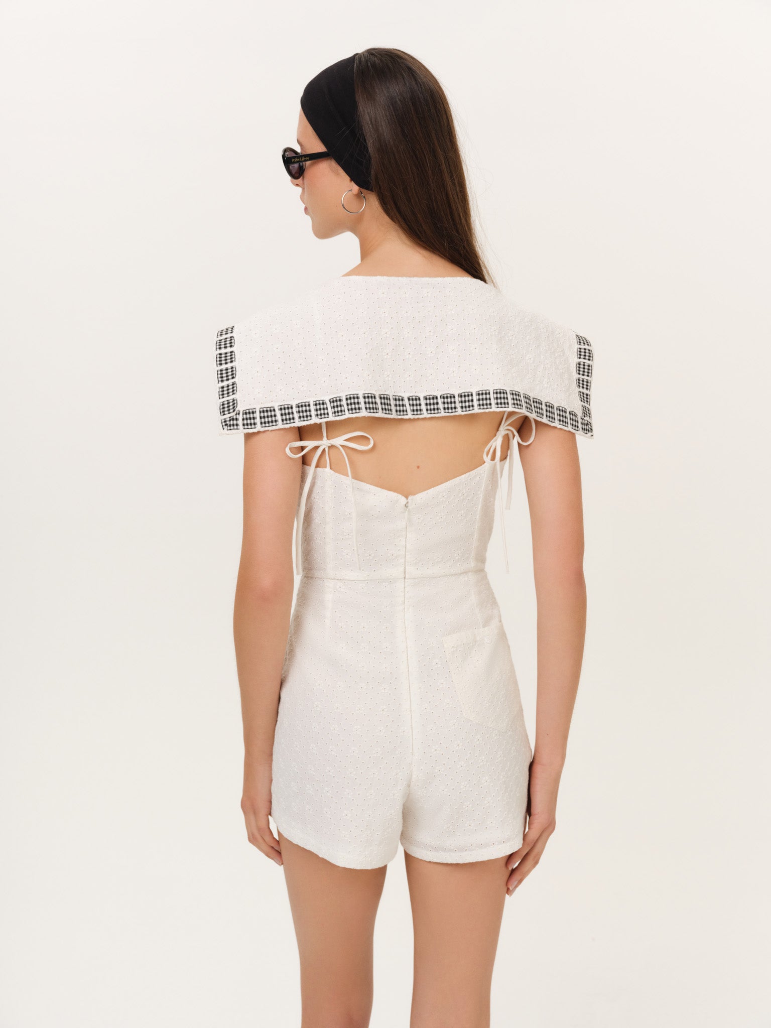 MNFO041026035745368_2 For Love & Lemons Frannie Romper - Image 2