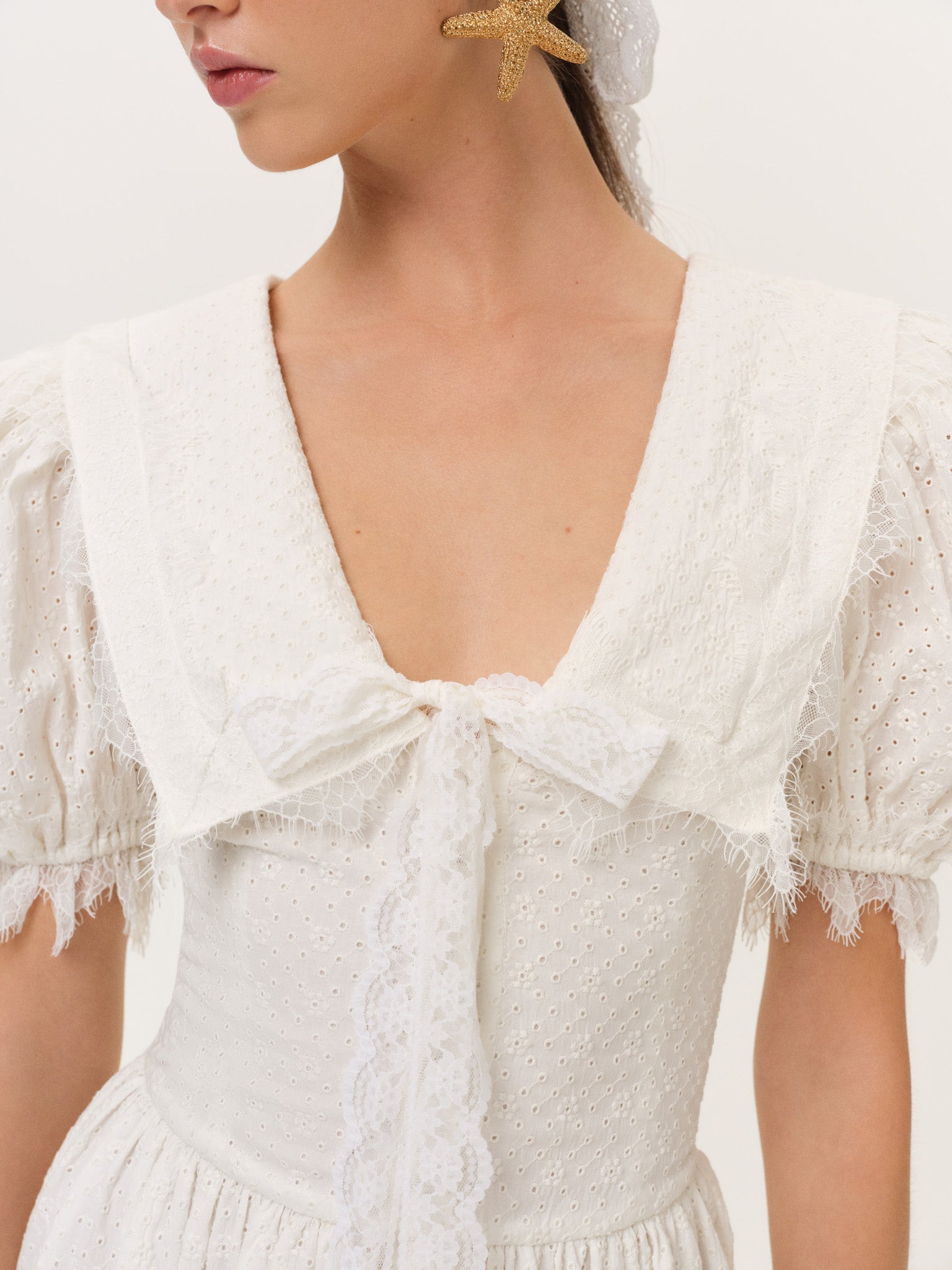 For Love & Lemons Frannie Mini Dress - Image 3