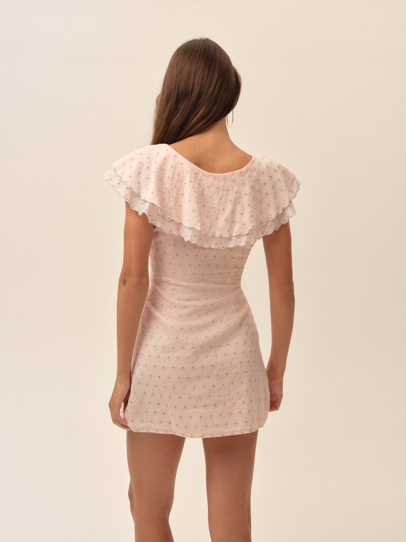 MNFO041026035745370_2 For Love & Lemons Frances Mini Dress - Image 2