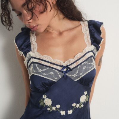 For Love & Lemons Fern Slip Dress - Image 2