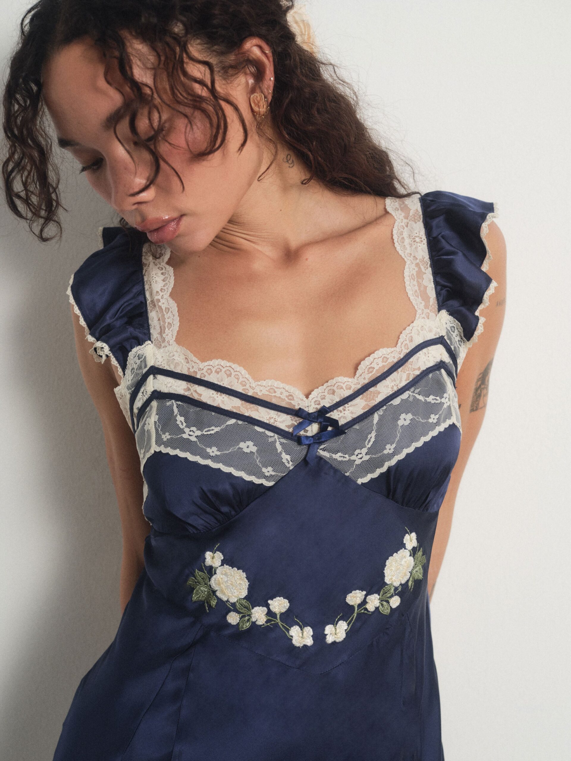 MNFO041026035745375_2 For Love & Lemons Fern Slip Dress - Image 2