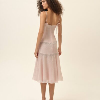 For Love & Lemons Fairy Dust Sparkle Midi Dress - Image 2