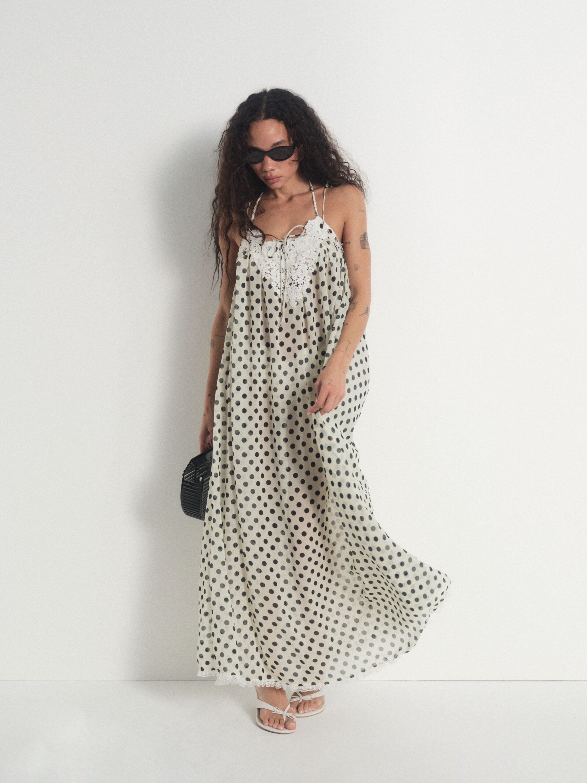 For Love & Lemons Estelle Cover Up Maxi Dress - Image 1