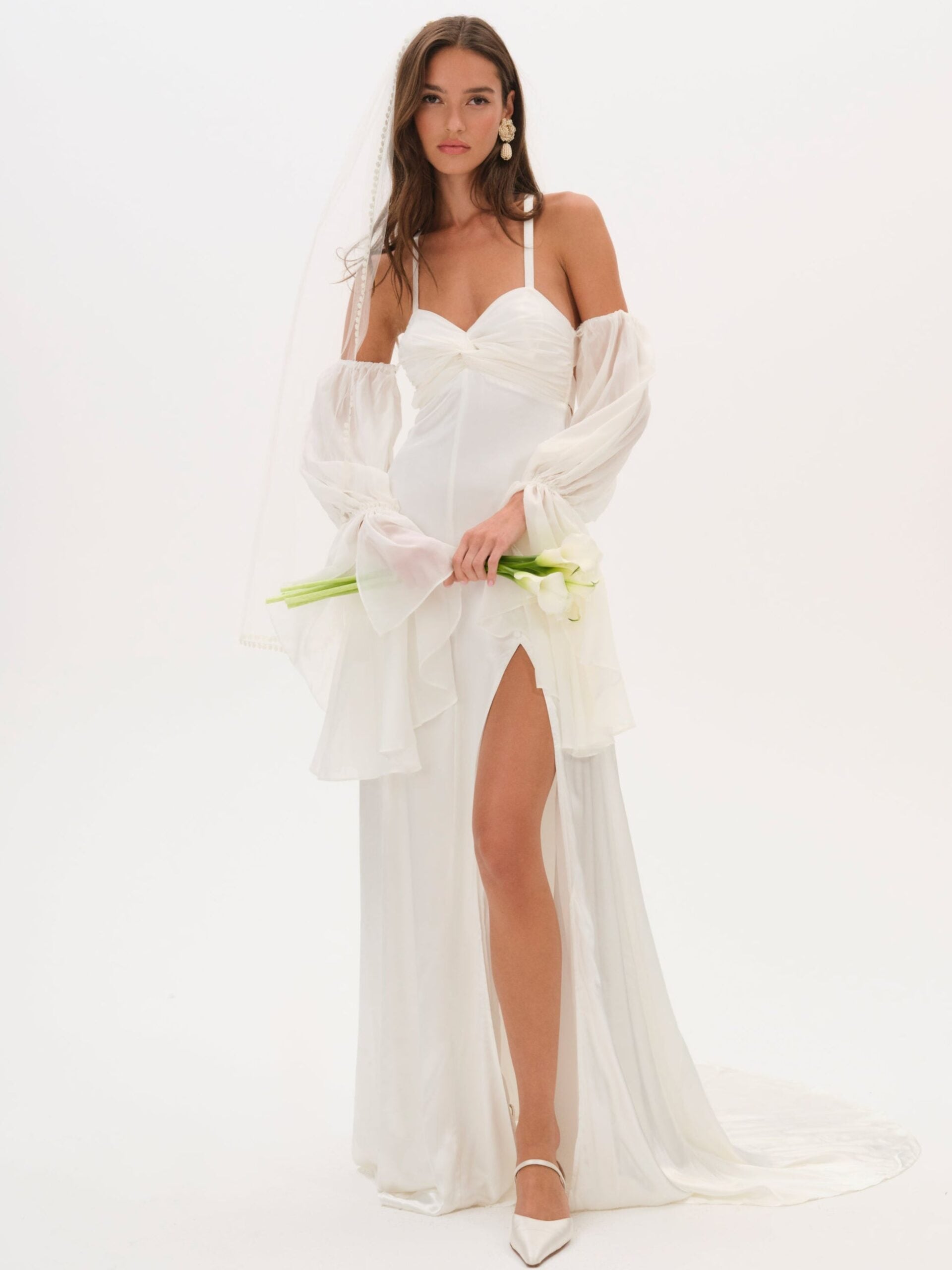 For Love & Lemons Esme Bridal Gown - Image 1