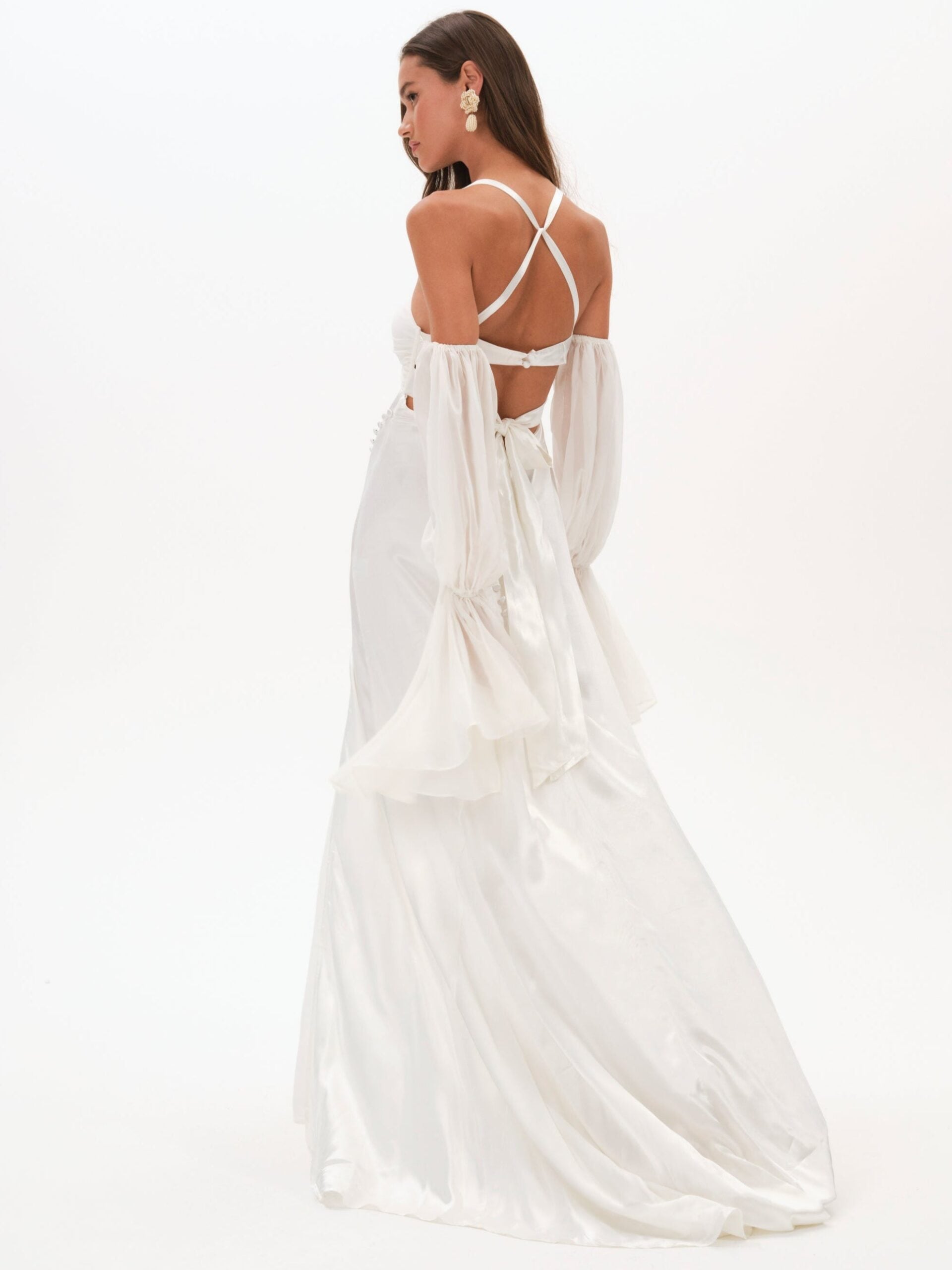 MNFO041026035745388_2 For Love & Lemons Esme Bridal Gown - Image 2