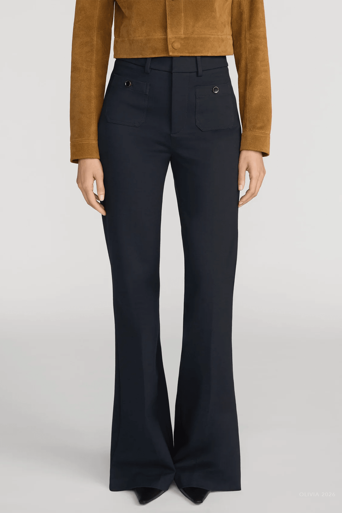 MNFRAM041026044639155_2 FRAME The Flare Trouser Shrunken Pocket - Image 2